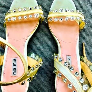 Miu miu - Chunky vintage heels